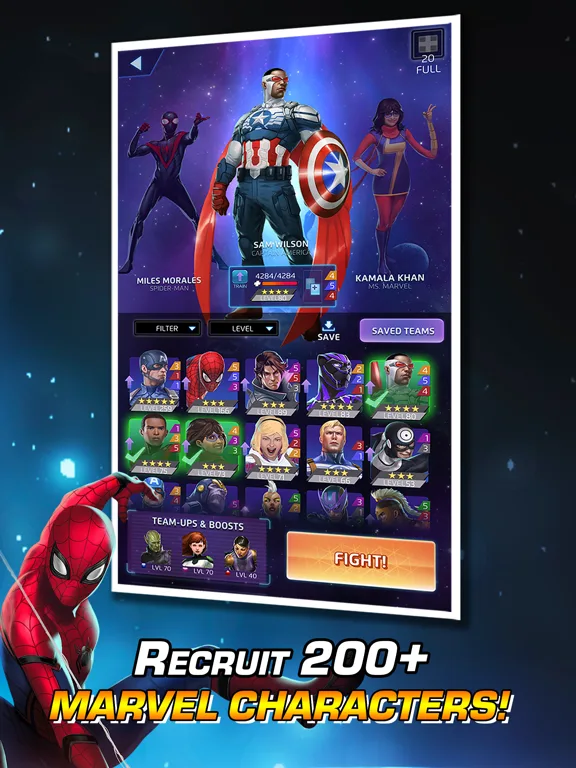 MARVEL Puzzle Quest: Hero RPG screenshot 2