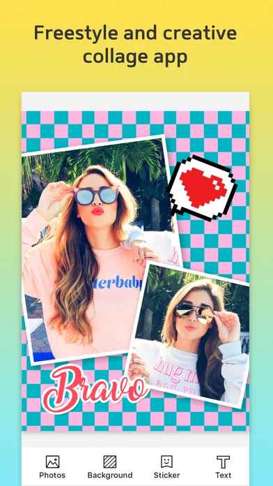 Picture Collage – Add Text to Pics & Photo Editor screenshot 1