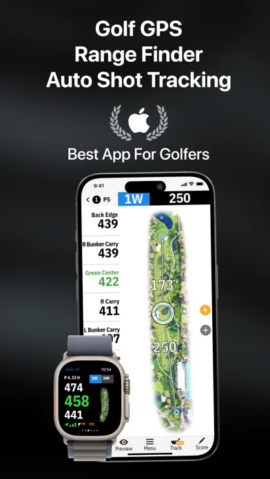 Golfshot Golf GPS Range Finder screenshot 1