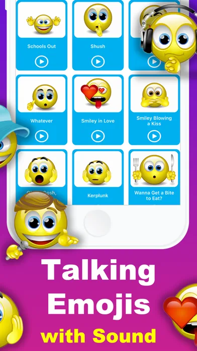 Animated Emoji 3D Sticker GIF screenshot 2