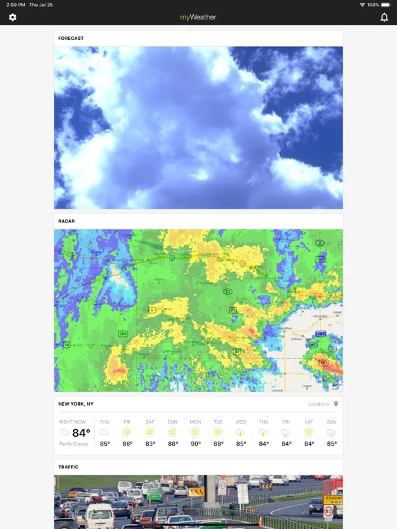 myWeather - Live Local Weather screenshot 4