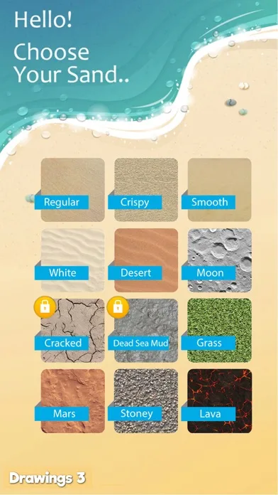 Sand Draw: Beach Wave Art Game screenshot 3