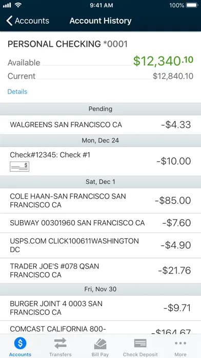 Columbia Bank Mobile Banking screenshot 3