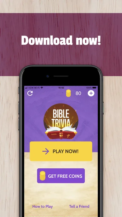 Bible Trivia App Game screenshot 1