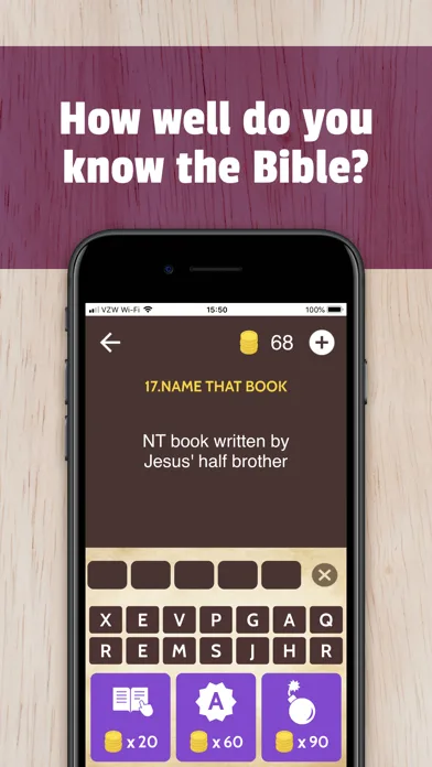 Bible Trivia App Game screenshot 2