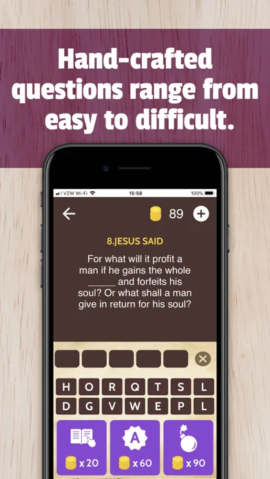 Bible Trivia App Game screenshot 5
