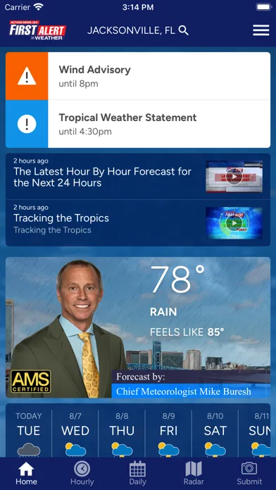 Action News Jax Weather screenshot 1