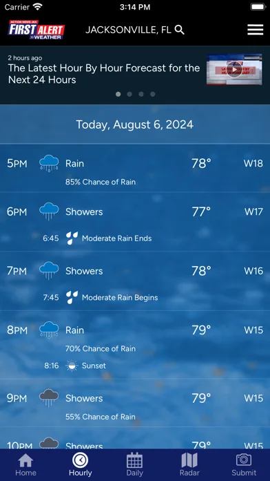 Action News Jax Weather screenshot 2