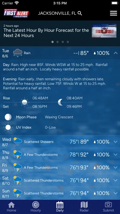 Action News Jax Weather screenshot 3