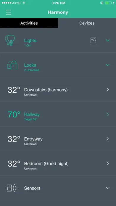 Harmony® Control screenshot 2