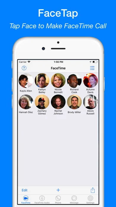 FaceTap for FaceTime Call screenshot 1