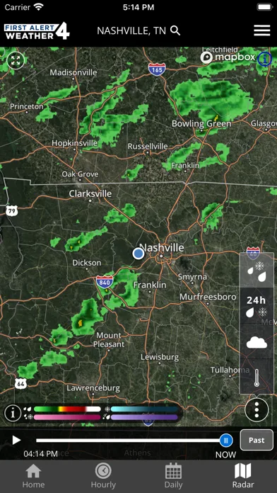 WSMV 4 FIRST ALERT Weather screenshot 4