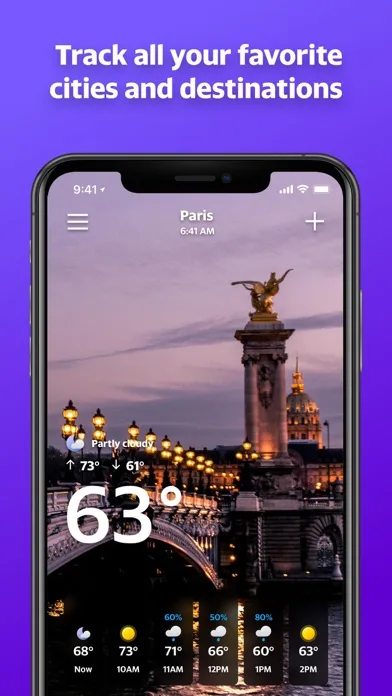 Yahoo Weather: Forecast & Maps screenshot 4