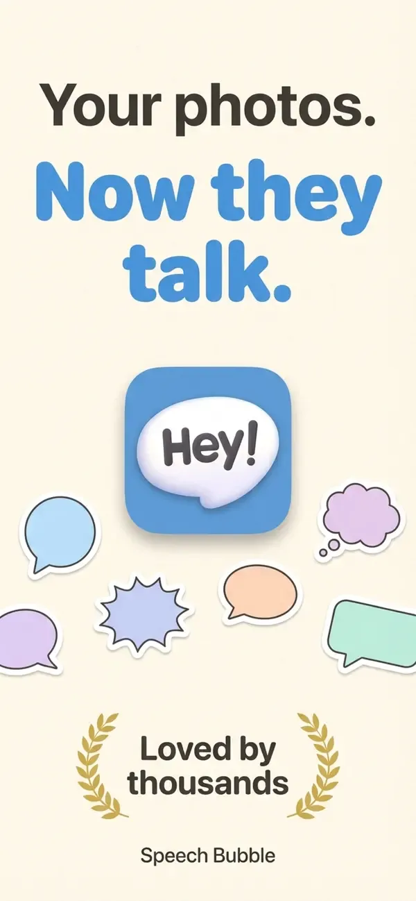 Speech Bubble: Photo Captions screenshot 1