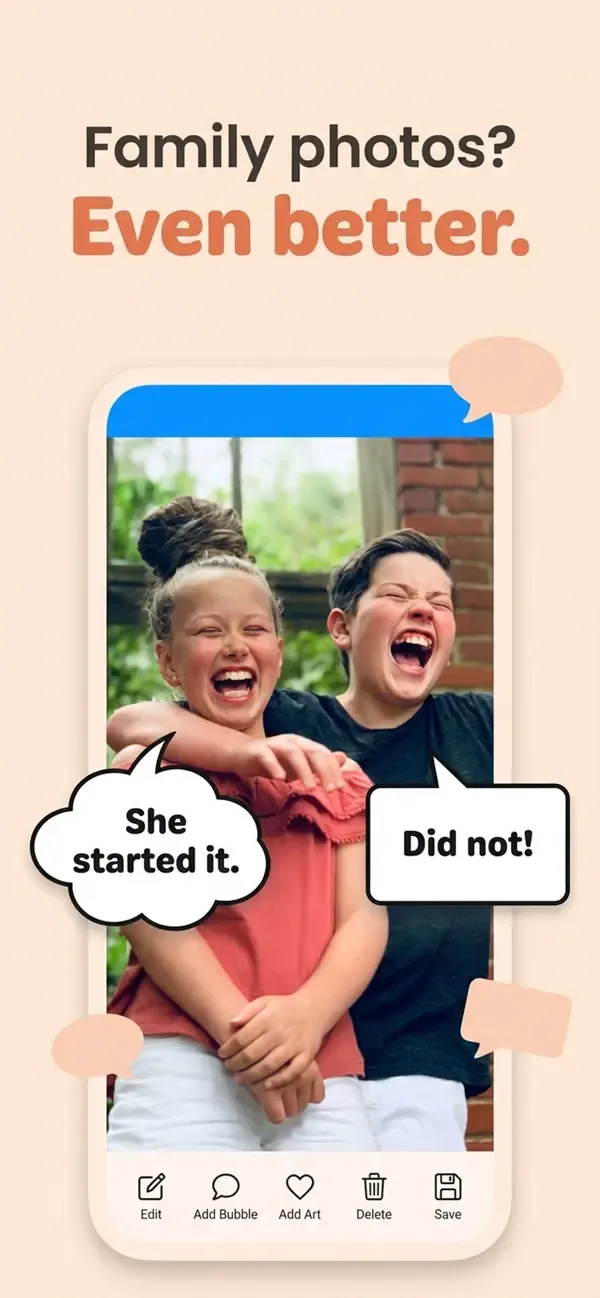 Speech Bubble: Photo Captions screenshot 3