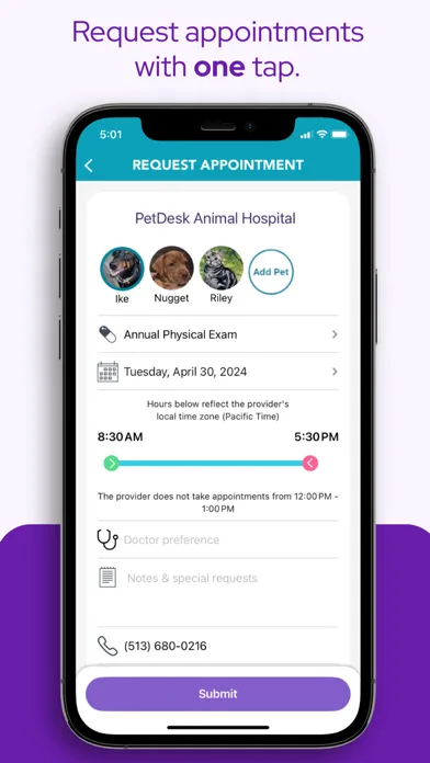 PetDesk screenshot 1