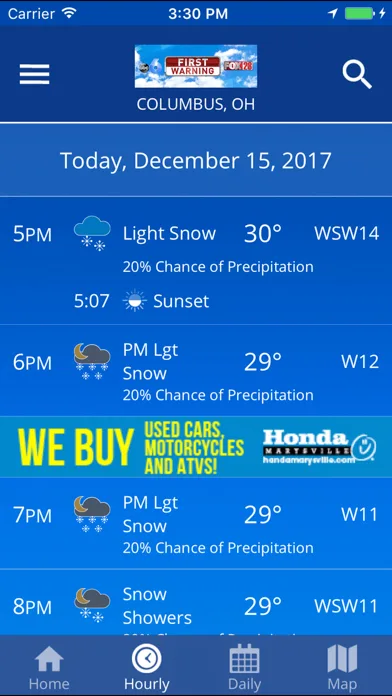 OHIO WX screenshot 3