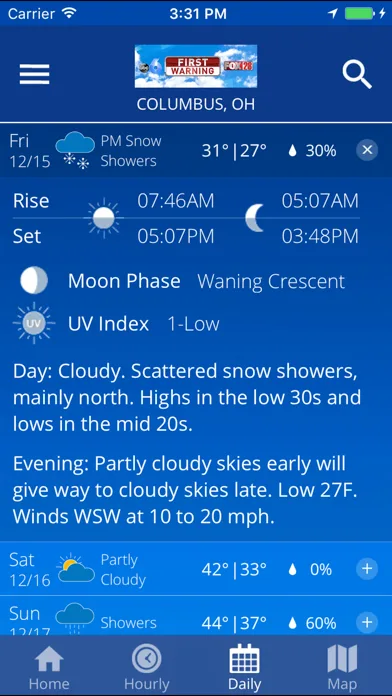 OHIO WX screenshot 4
