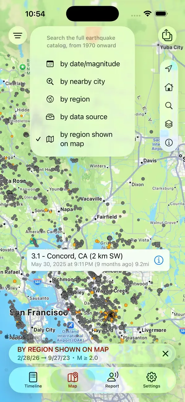 Earthquake - alerts and map screenshot 4
