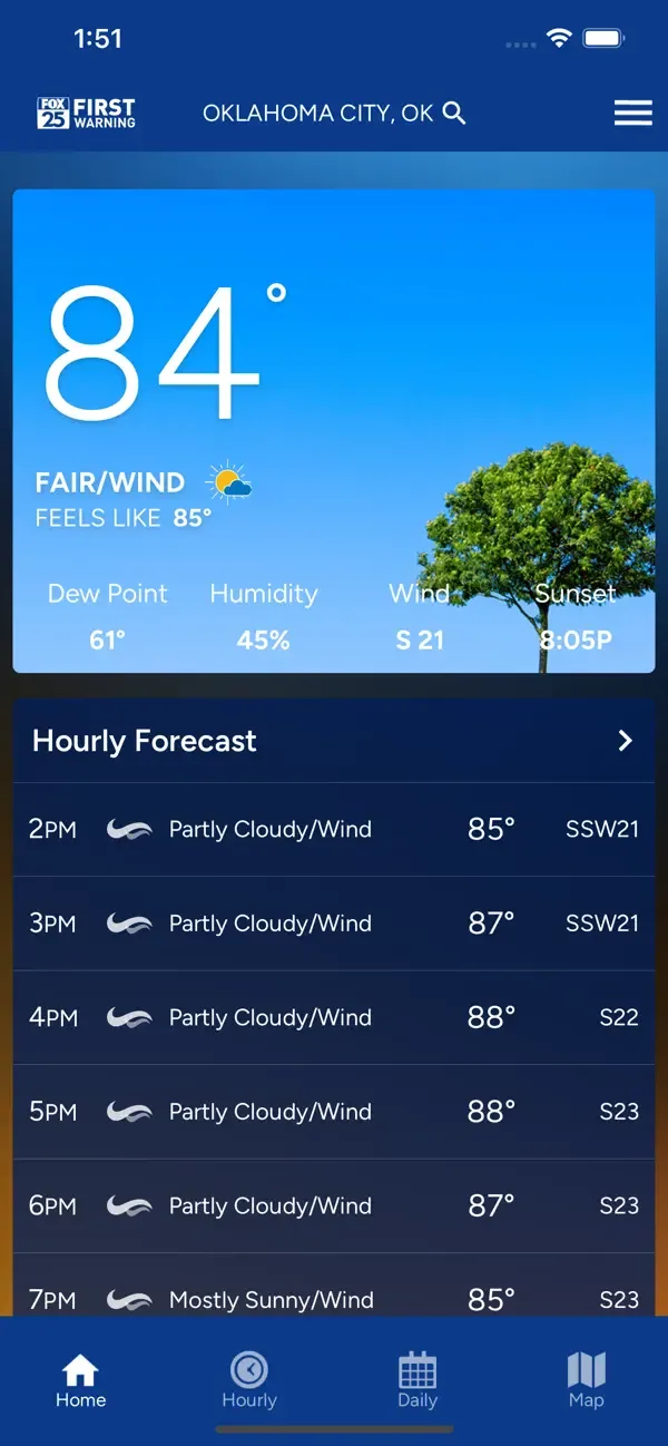 FOX25 OKC WX screenshot 1