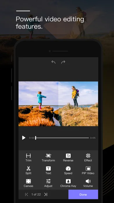 Perfect Video Editor, Collage screenshot 1
