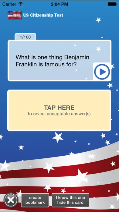 US Citizenship Test Study App screenshot 3