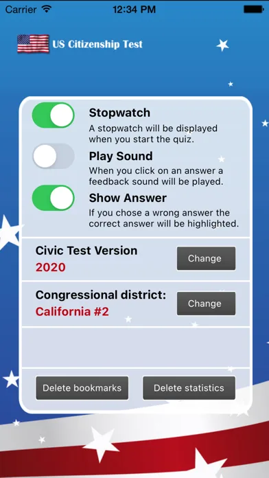 US Citizenship Test Study App screenshot 4
