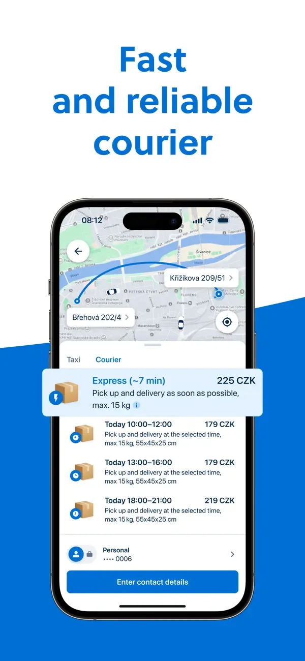 Liftago: Travel safely screenshot 5