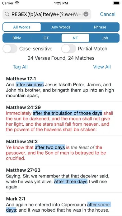 e-Sword LT: Bible Study to Go screenshot 2