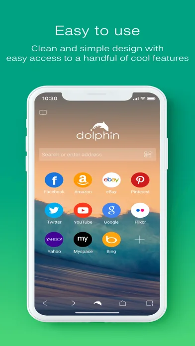 Dolphin Mobile Browser screenshot 2