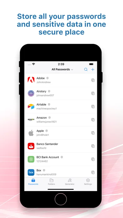 Zoho Vault - Password Manager screenshot 1