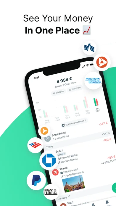 Expense & Budget App: Spendee screenshot 1