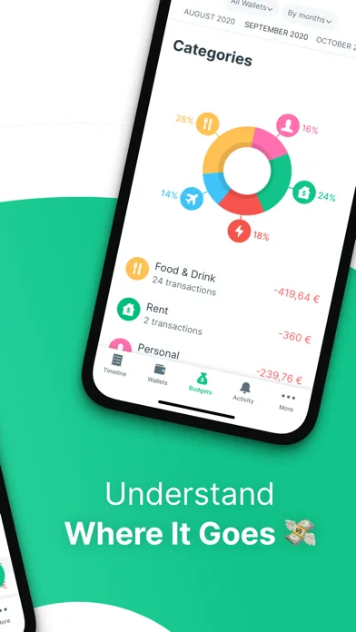Expense & Budget App: Spendee screenshot 2