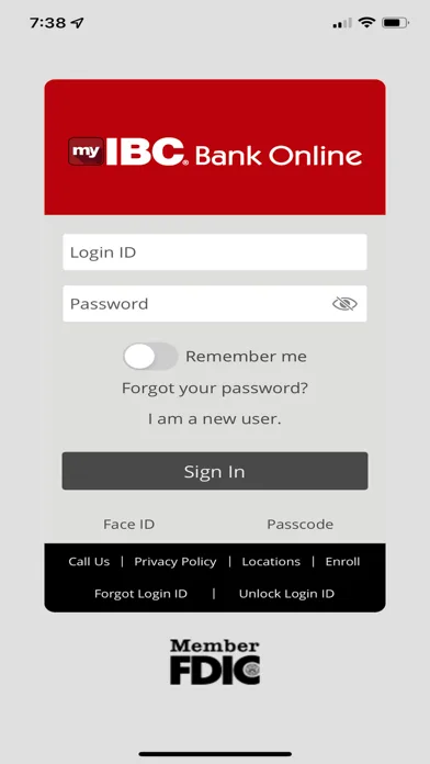 IBC Bank screenshot 1