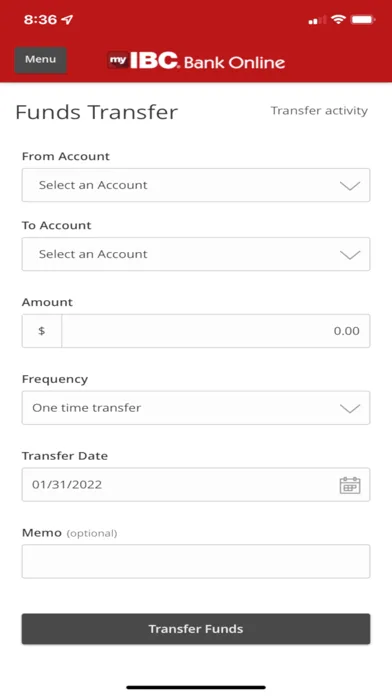 IBC Bank screenshot 3