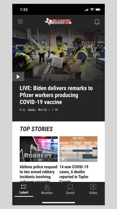 KTAB KRBC News - BCH to Go screenshot 1