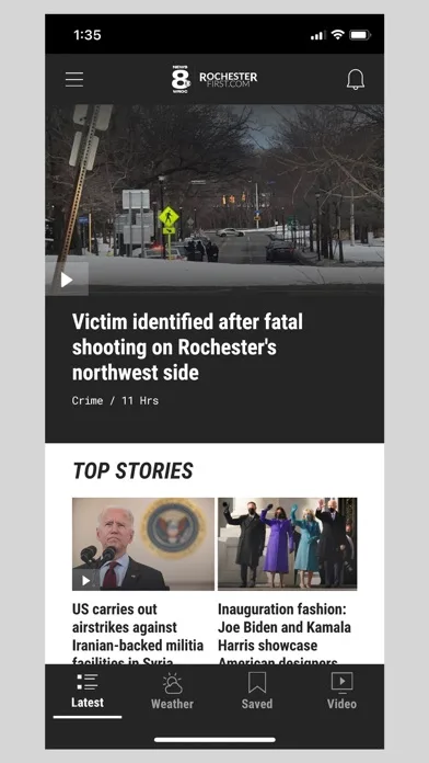News 8 WROC screenshot 1