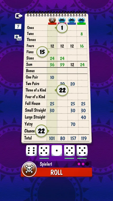 Yatzy Multiplayer - Play Dice screenshot 1