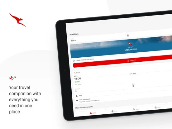 Qantas Airways screenshot 1