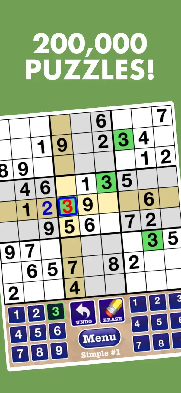 Stress Free Sudoku Game Book! screenshot 2