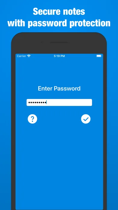 Secure Notepad Pro screenshot 1