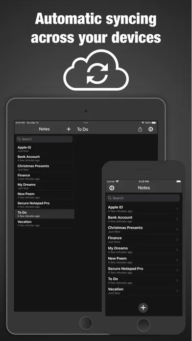 Secure Notepad Pro screenshot 3