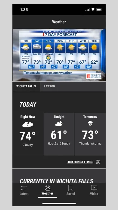 Texomashomepage.com screenshot 2