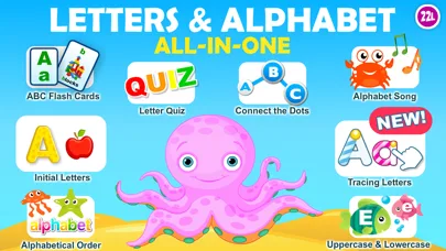 Letter Quiz Preschool  Alphabet & Letters Learning screenshot 1