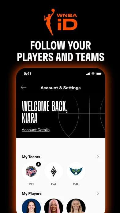 WNBA: Live Games & Scores screenshot 2