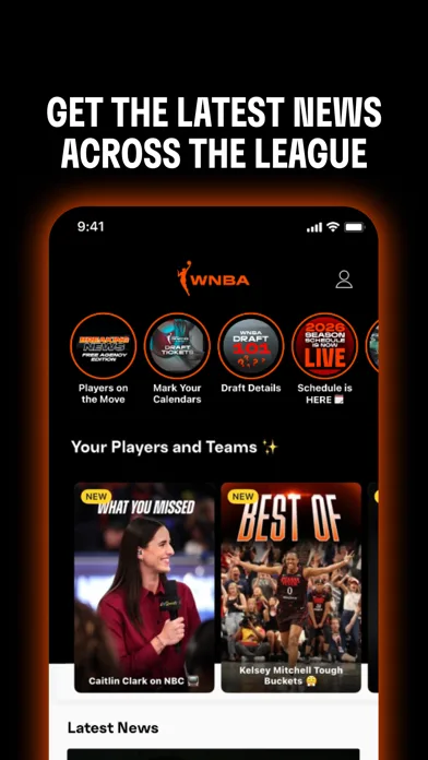 WNBA: Live Games & Scores screenshot 3