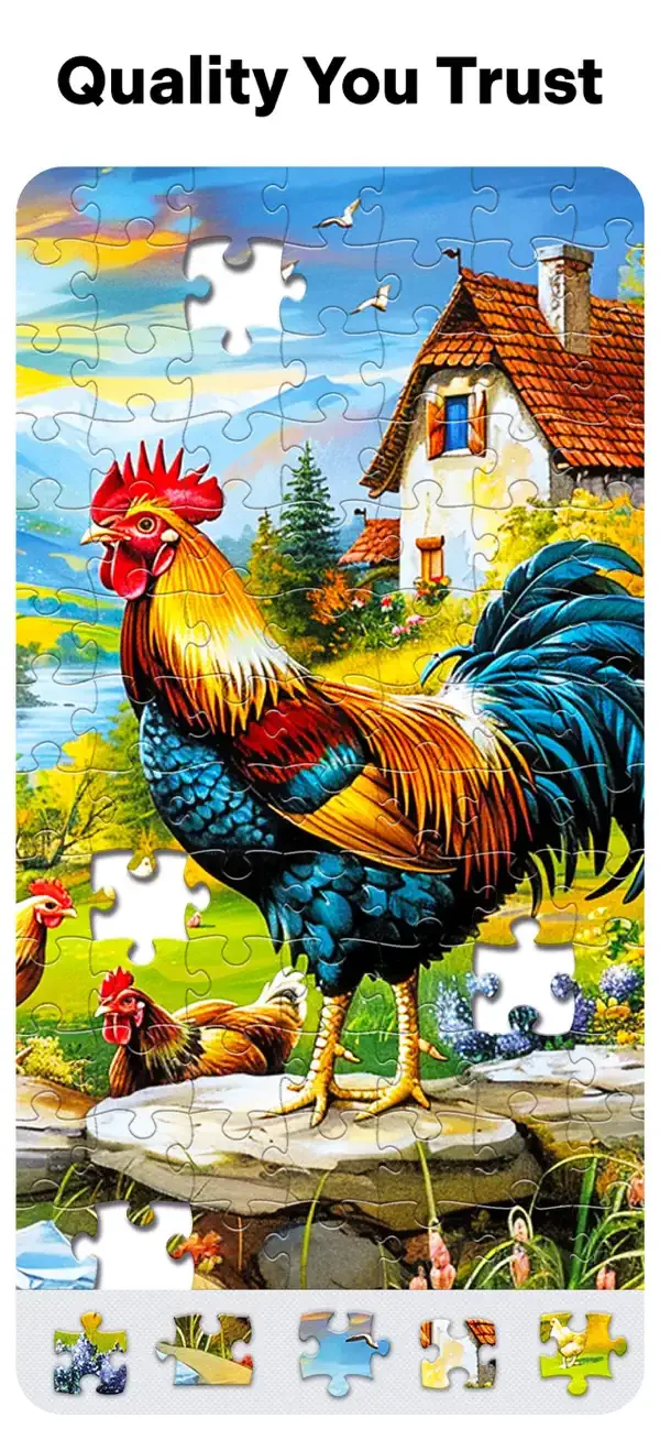 Jigsaw Puzzles for Adults HD screenshot 1