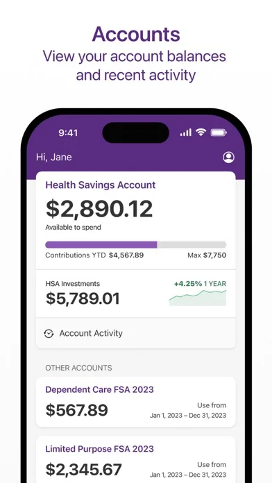 HealthEquity Mobile screenshot 2