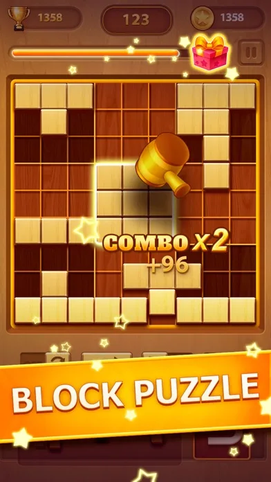 Wood Block Puzzle - Block Game screenshot 1