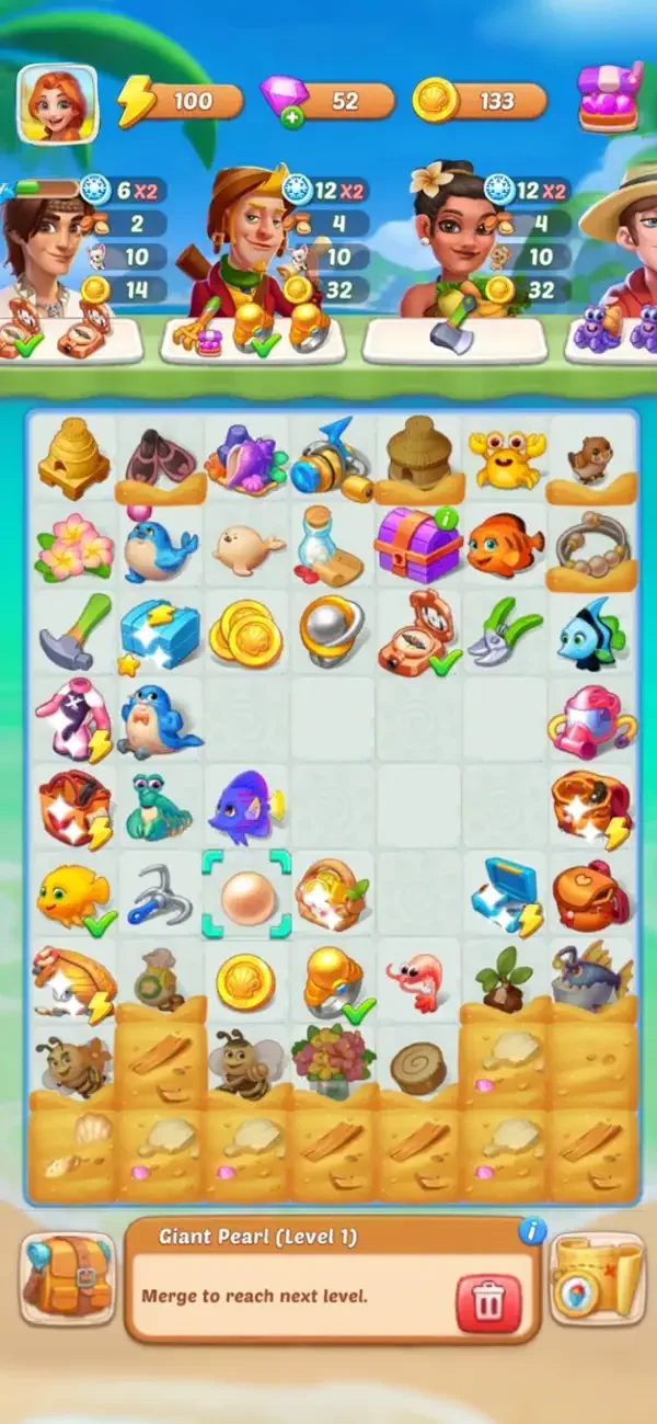 Adventure Island Merge screenshot 2